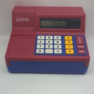 Vintage Kids Cash Register  Learning Resources